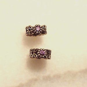Pandora Sparkling Forest Spacers - Set of 2